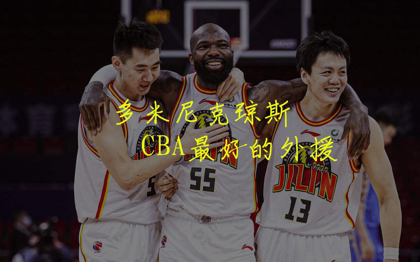 多米尼克琼斯,CBA最好的外援哔哩哔哩bilibili