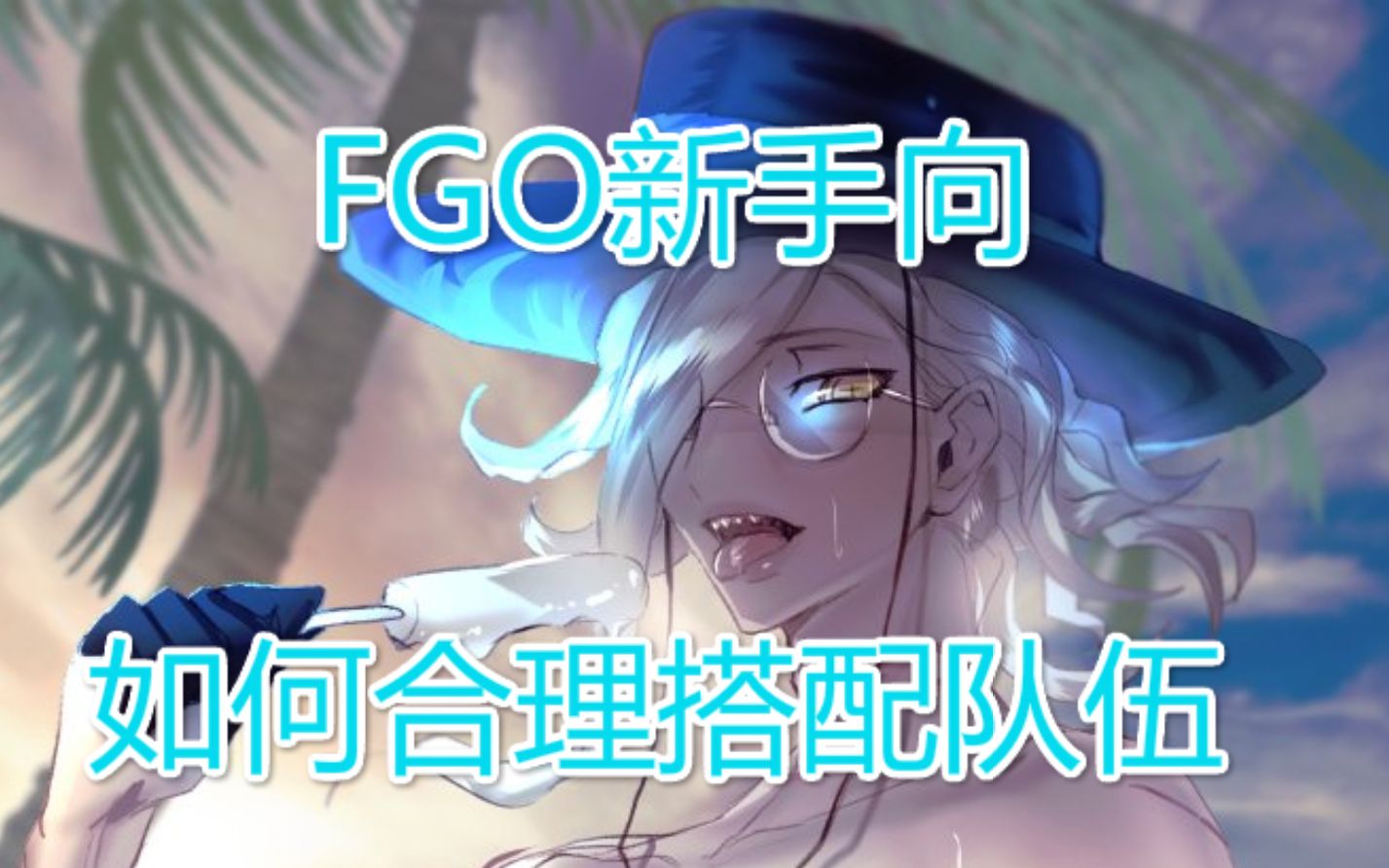 FGO新手向如何合理搭配队伍哔哩哔哩bilibili