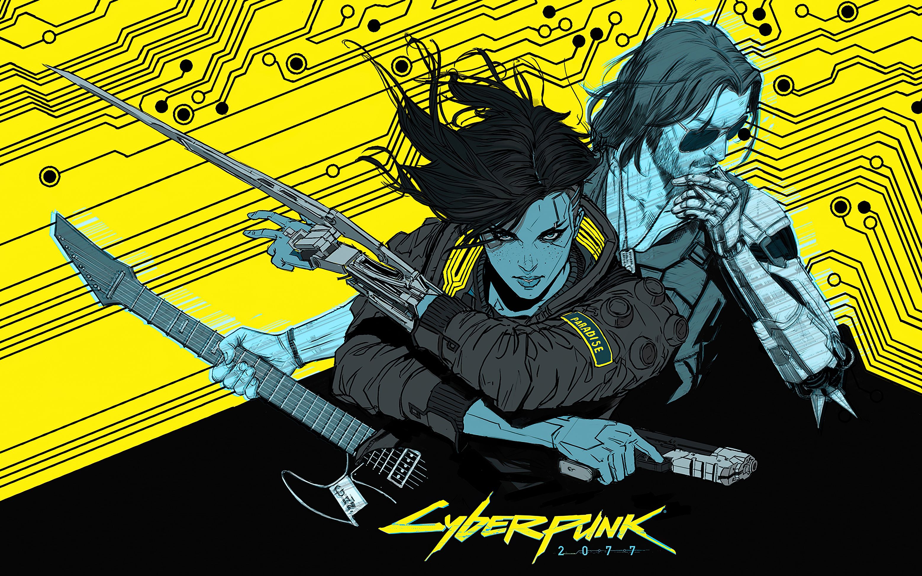 赛博朋克2077:与阿德卡多打进荒坂塔