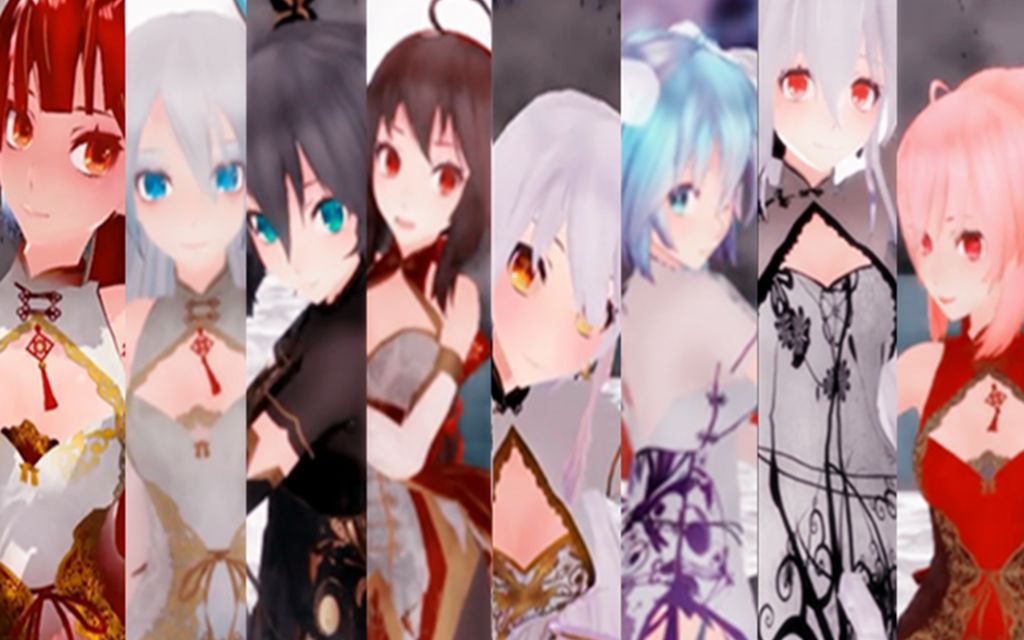 【MMD】佳人如玉烟袅袅哔哩哔哩bilibili