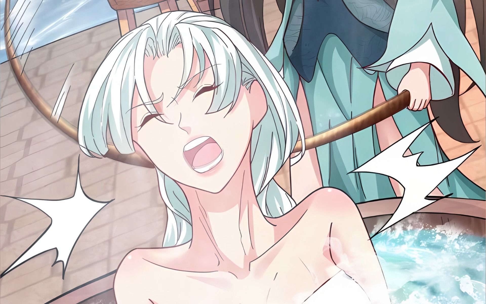 少女每天都要被师傅按在浴桶内鞭打