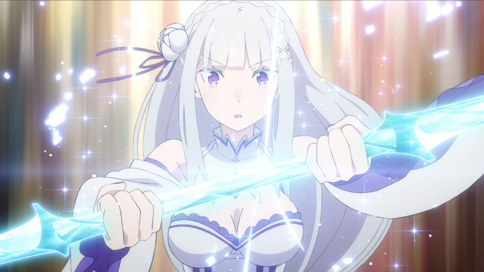 原来爱蜜莉雅近战也这么强,不会近战的魔法使不是好精灵使