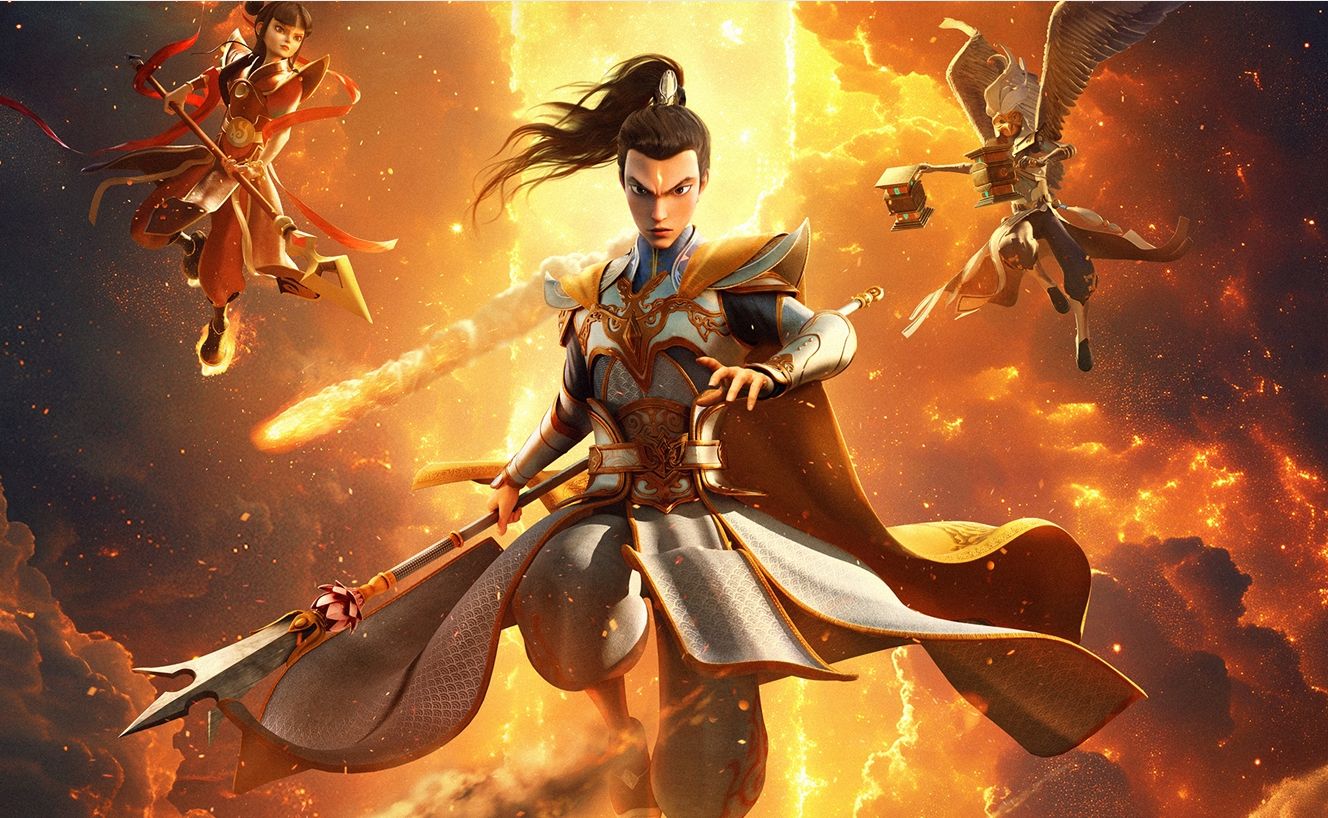 渲云参与渲染支持:《二郎神之深海蛟龙》"战神归来"版