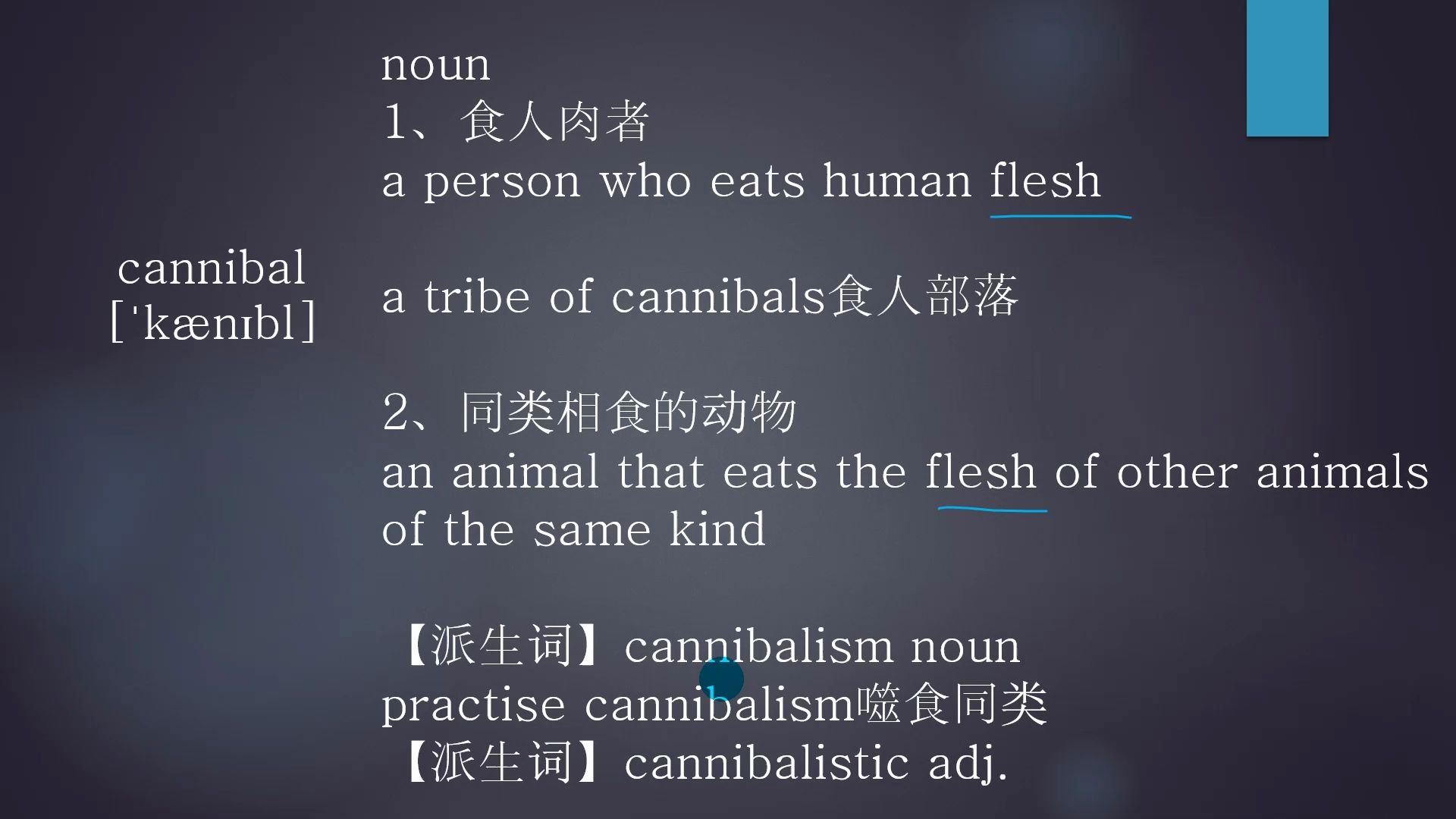 [图]【单词181】cannibal