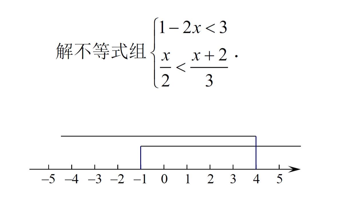 [图]解不等式组