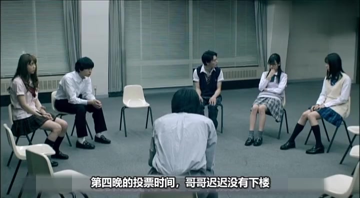 [图]几分钟看完《人狼游戏4越狱》日本高中生被困，真人版狼人杀3