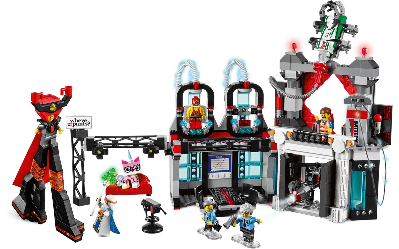 乐高lego 70809 乐高大电影 生意王的巢穴 2013速拼评测_哔哩哔哩