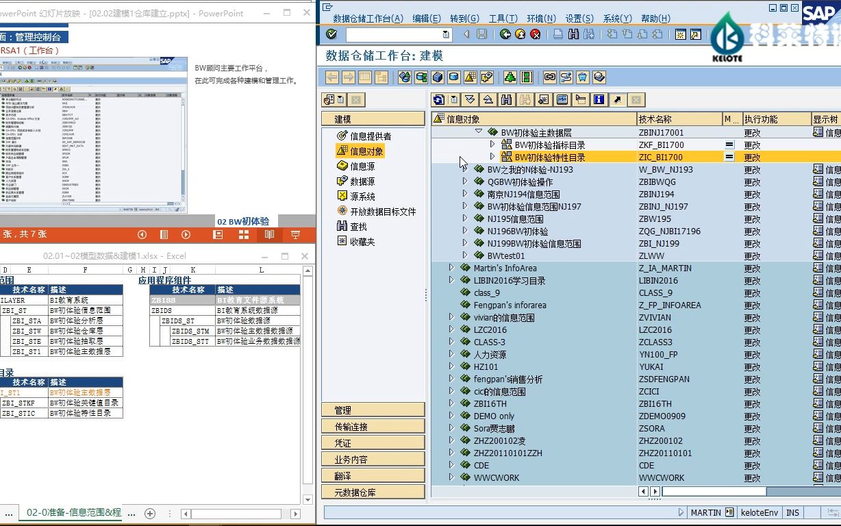 SAP BW初体验02建立信息对象哔哩哔哩bilibili