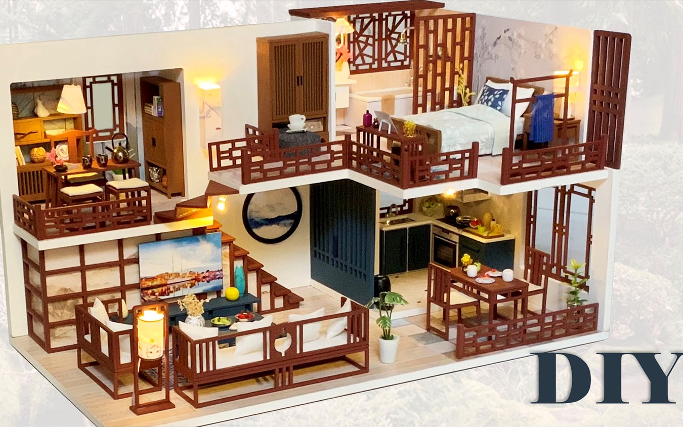 【diy小屋】静好时光古风小屋