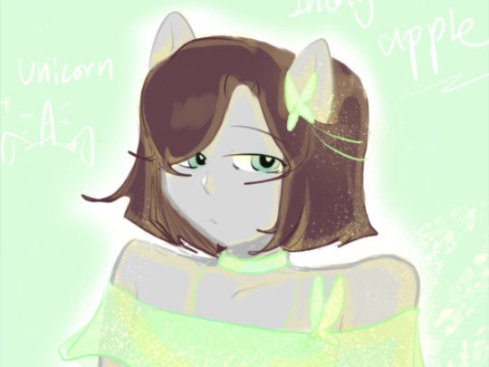 给列表们画小马国女孩礼服设