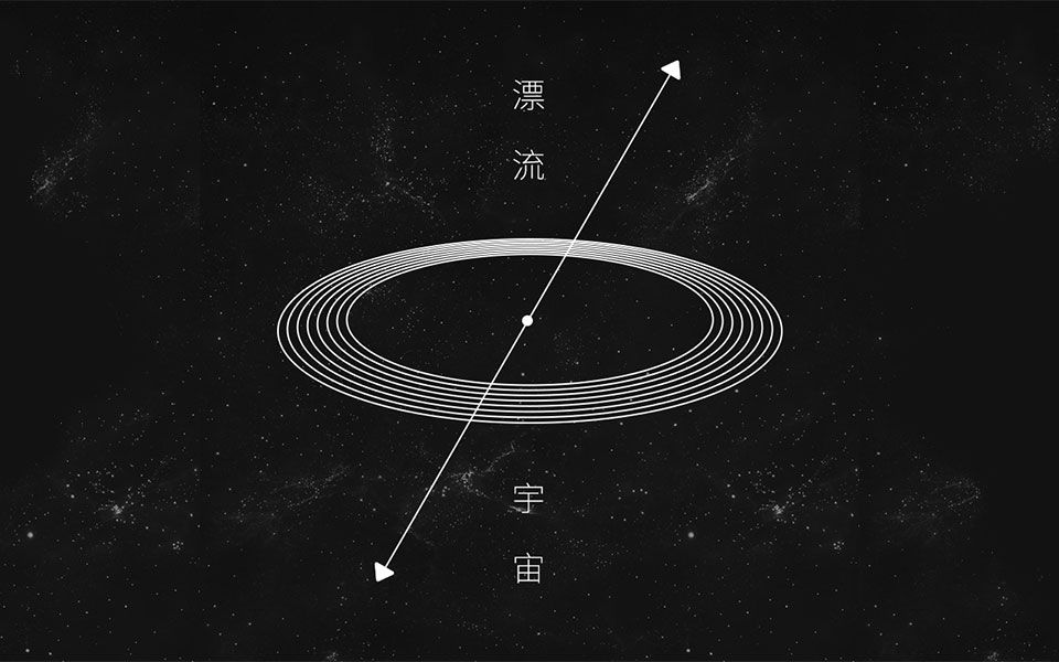 [图]【AE字体动效】漂流宇宙