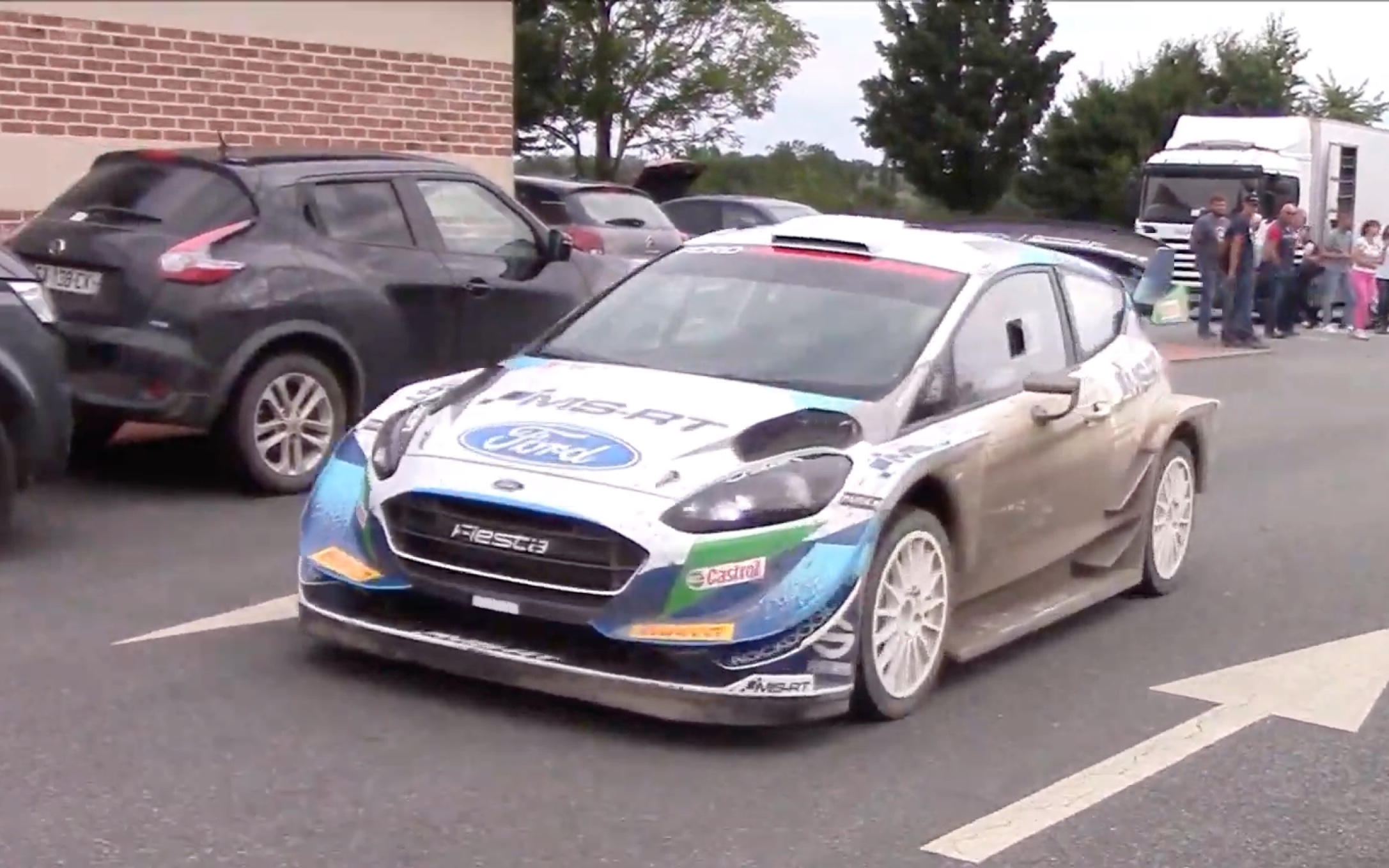 【wrc】近距离接触m-sport福特嘉年华wrc