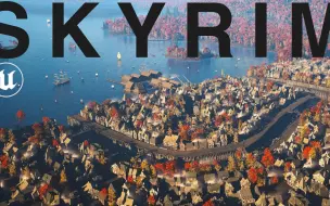 Video herunterladen: 【老滚5】用UE5展现裂谷城真正的大小 The True Scale of Riften Skyrim in UNREAL ENGINE 5