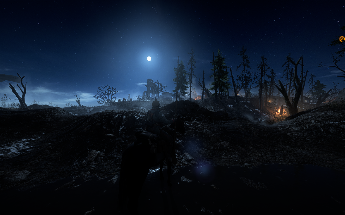 战地1高画质尼维尔之夜欣赏1080p60fps