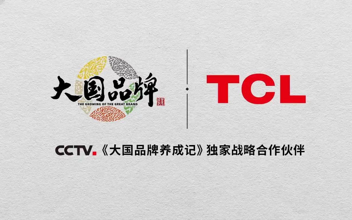 央视《大国品牌》之 tcl 实业《智敬生活》篇 登陆 cctv1