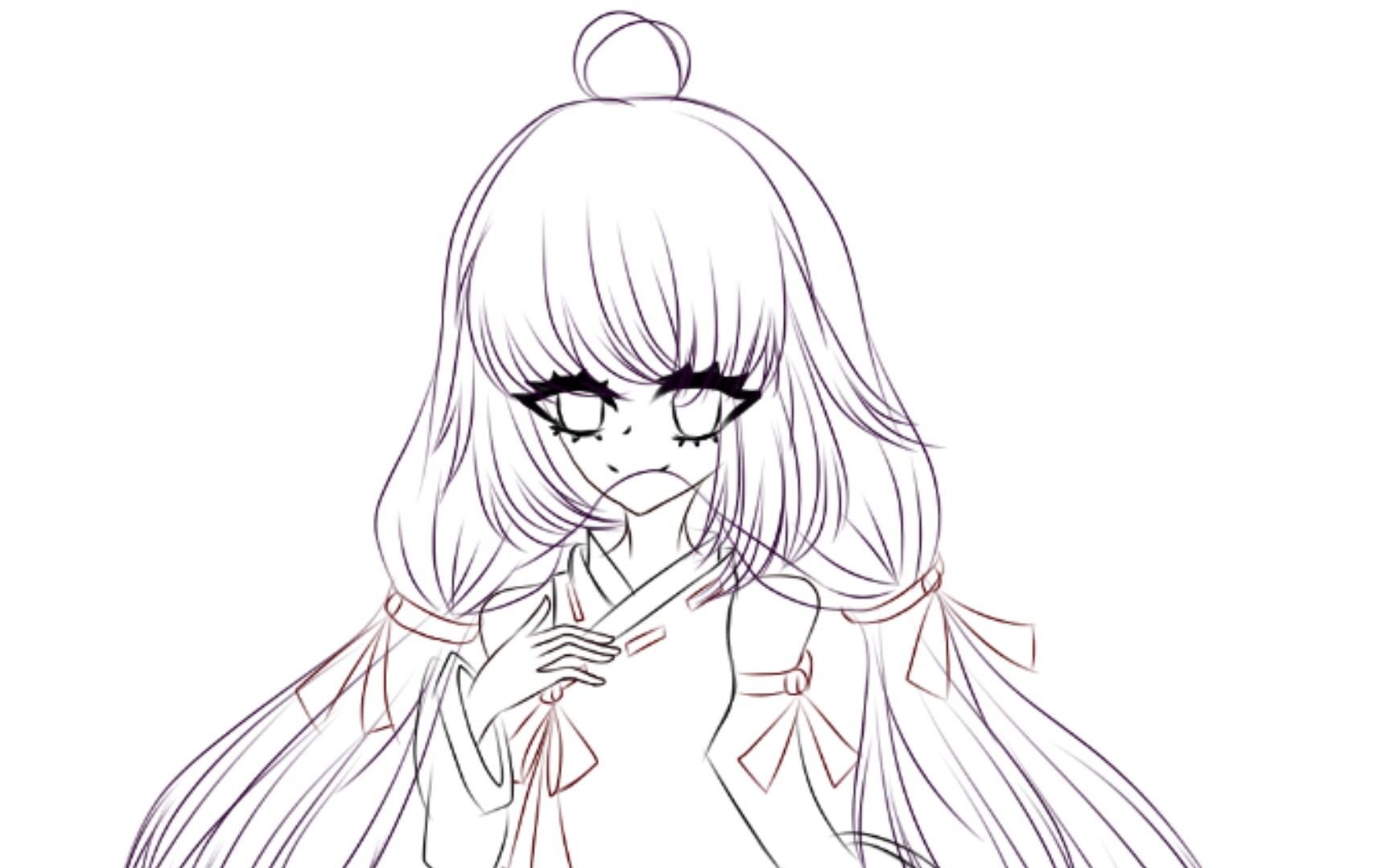 【百鬼】旧图重绘-孟婆