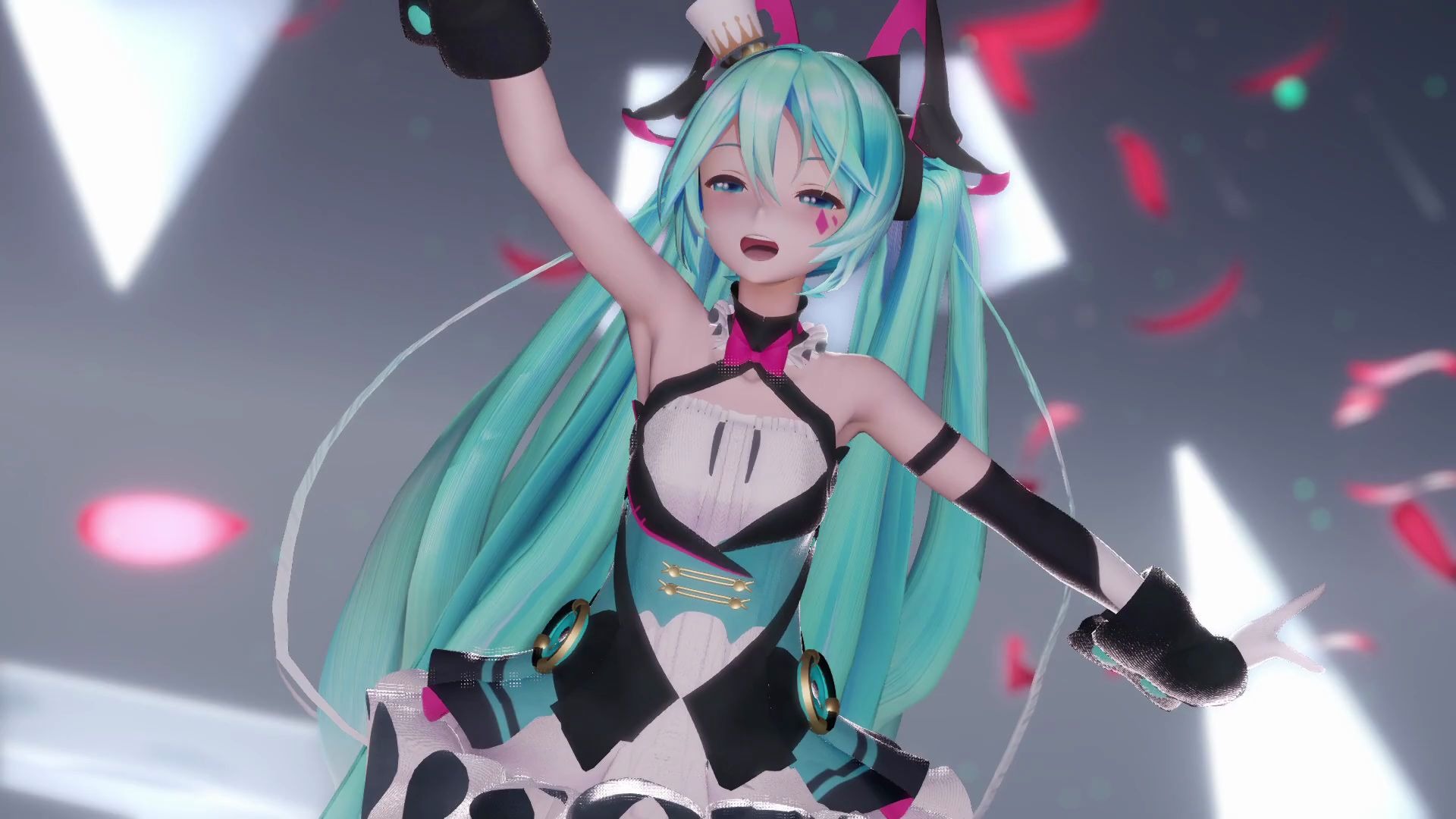 【mmd】hand in hand【yyb式初音】【搬运】