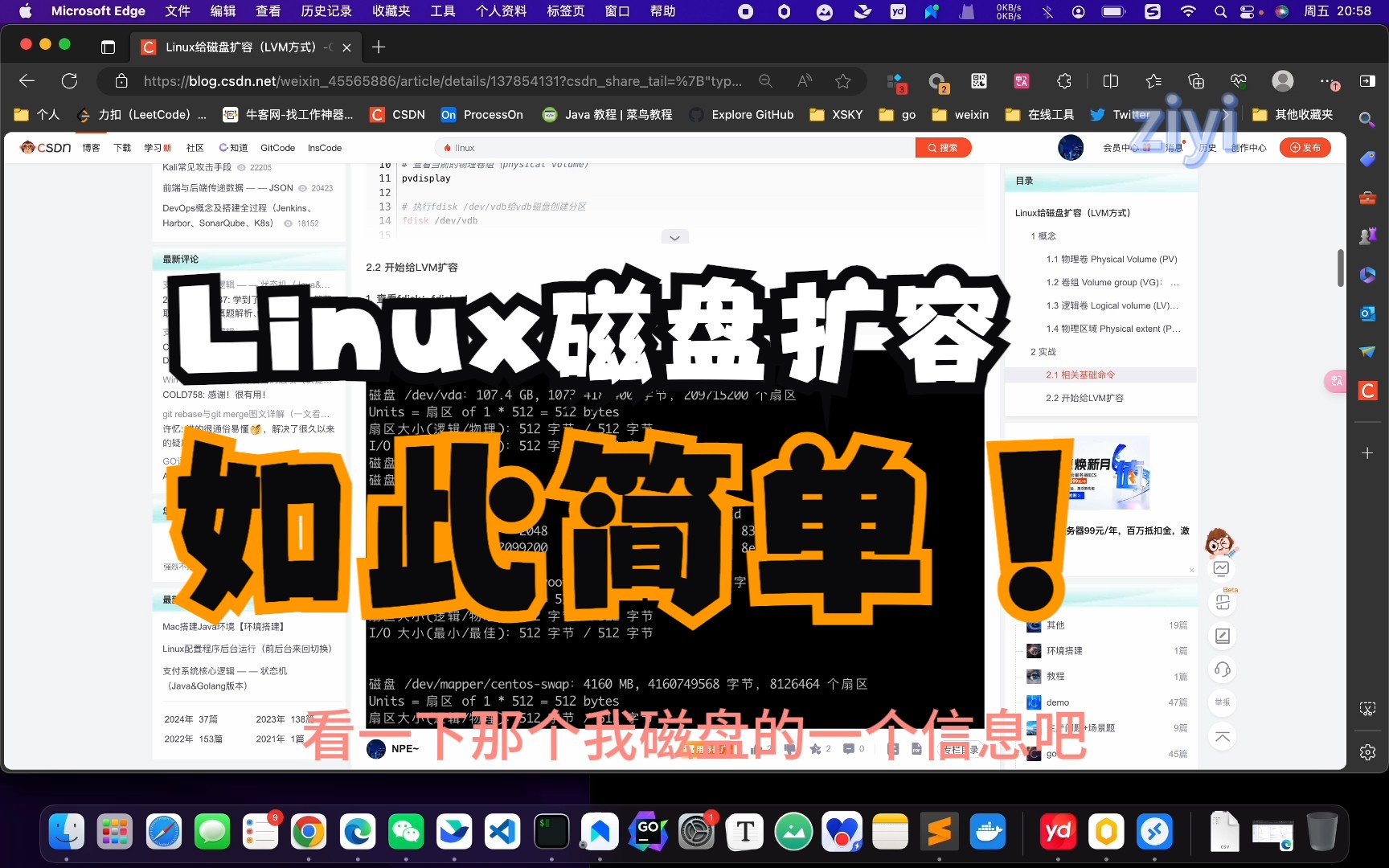 Linux给磁盘扩容(LVM)