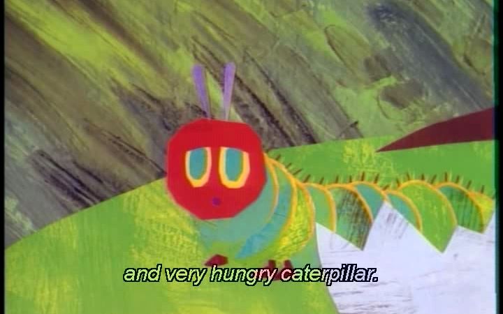 [图]【宝宝绘本阅读】The Very Hungry Caterpillar