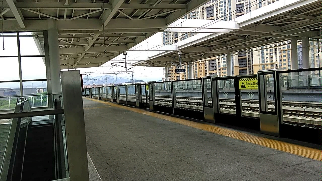 莞惠城际crh6a c7920(小金口——道滘)进常平东站