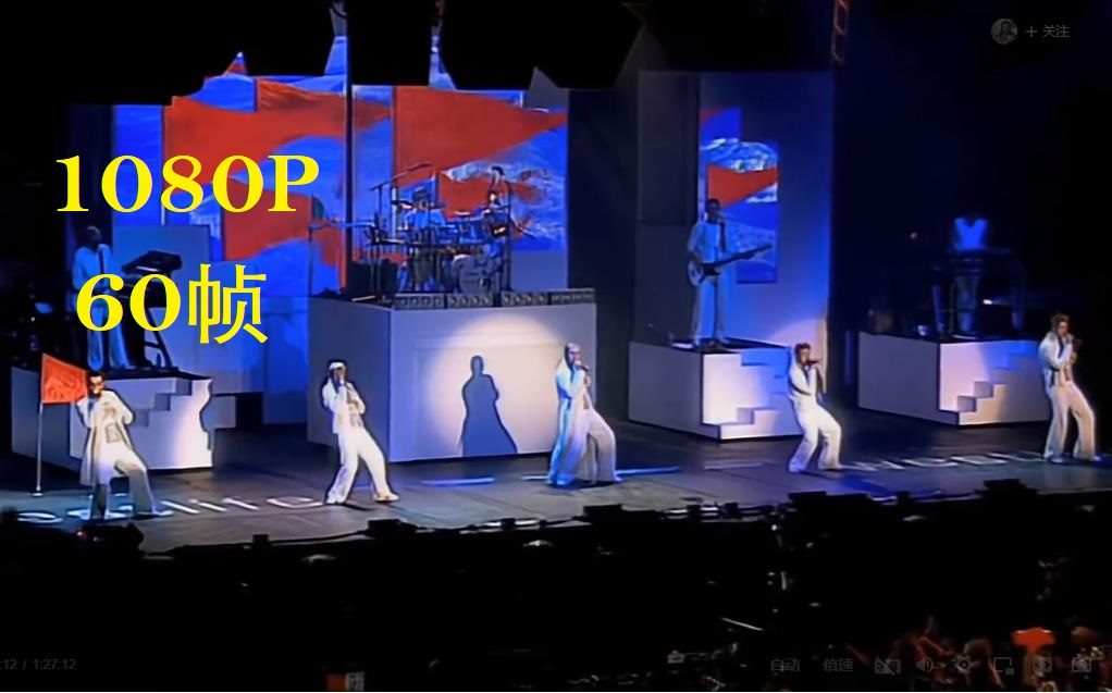 [图]【1080P 60帧】westlife 2001 Where Dreams Come True 演唱会