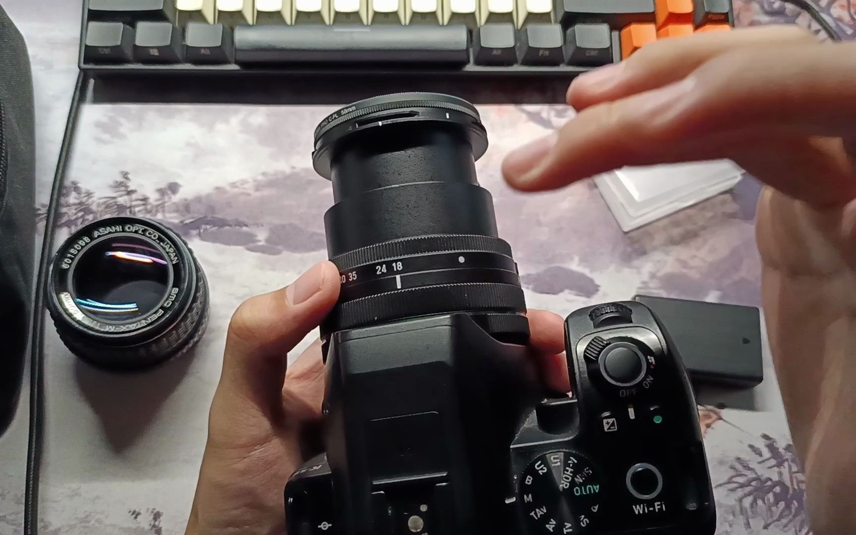 入门相机通病宾得光圈门演示一台即将流入市场的ks2