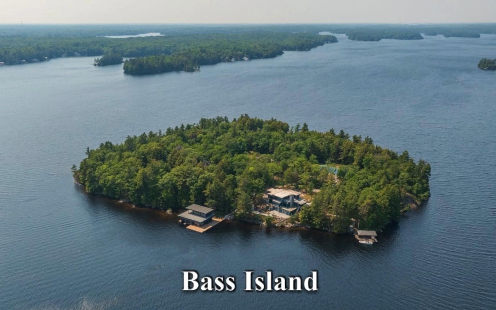 0058 Bass Island|岛屿开发太麻烦?不如选择这座建造精良的加拿大私人岛屿!哔哩哔哩bilibili