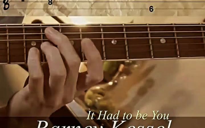 [图]《TAB》Barney Kessel 与 Billie Holiday 录制的 It Had to Be You 片段