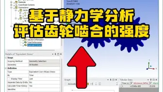 ANSYS小案例：齿轮的静力学分析