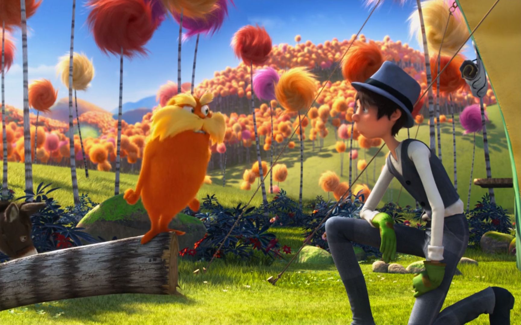 活动  【儿童英文绘本】the lorax:年轻的 once-ler 对话 lorax