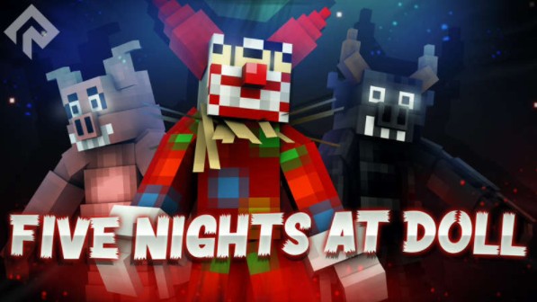 [免费下载]玩偶的午夜后宫我的世界地图市场包免费下载Minecraft Marketplace Five Nights At Doll哔哩哔哩bilibili我的世界