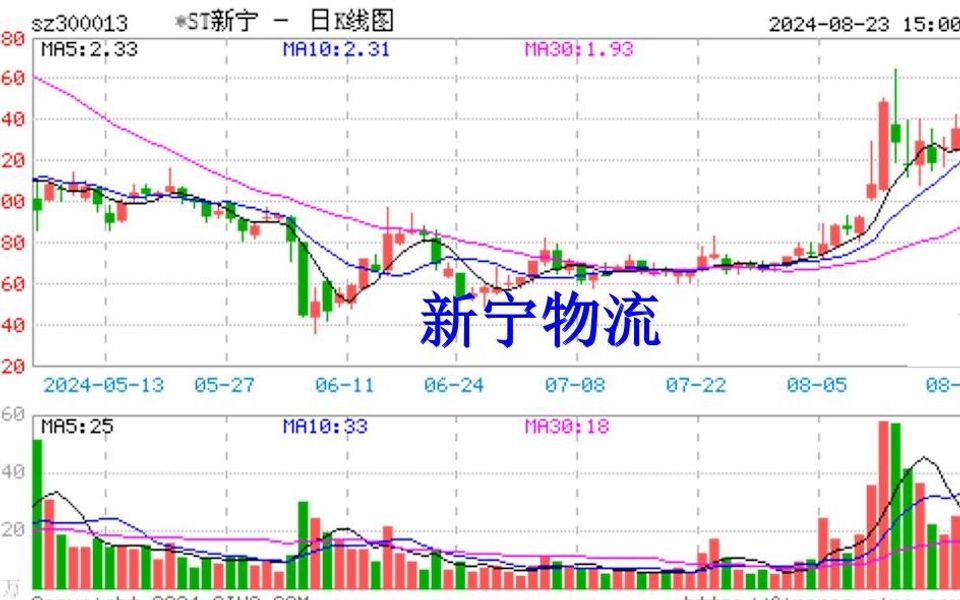 新宁物流股价大跌,有亏损或可股票索赔哔哩哔哩bilibili