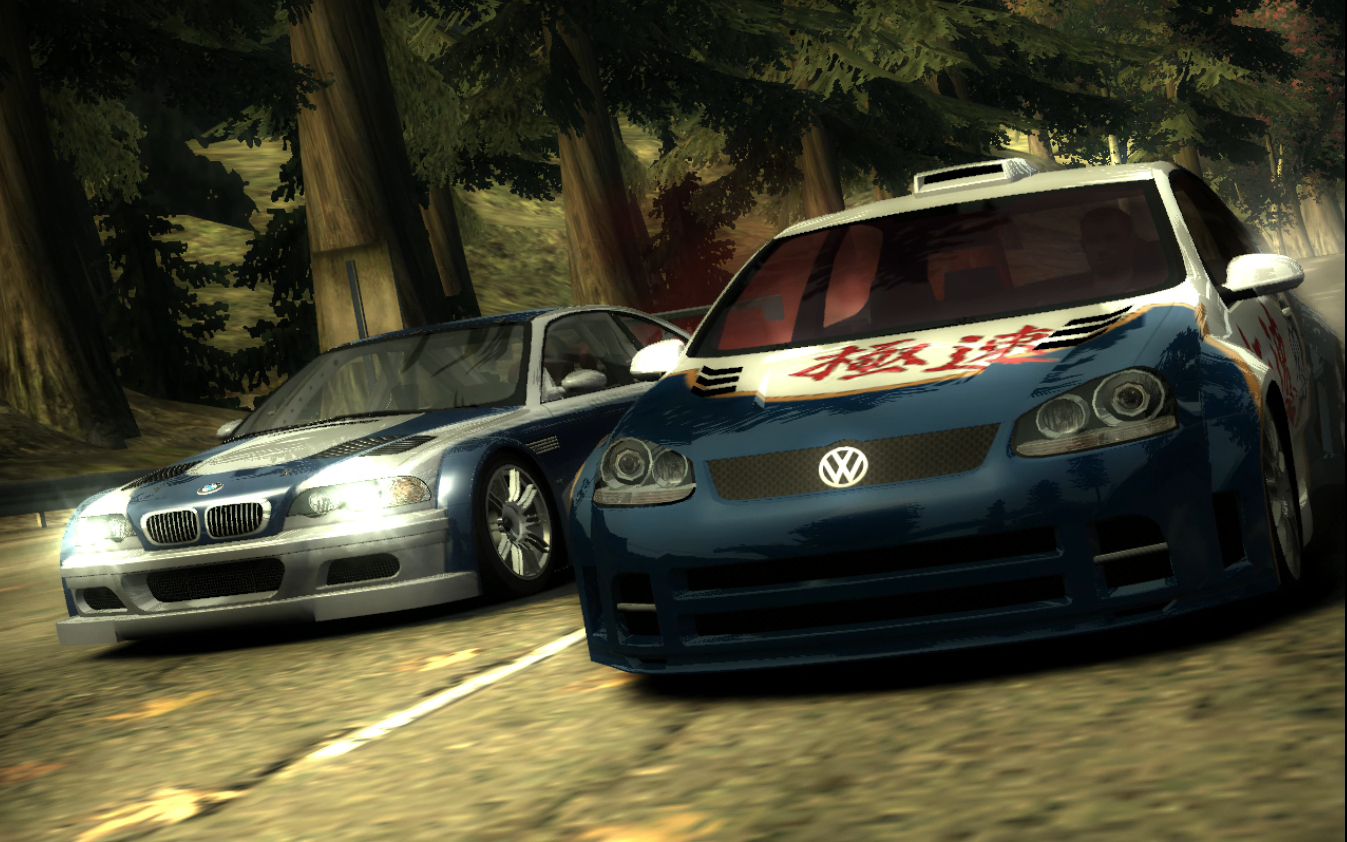 极品飞车9用宝马m3gtr跑黑名单15