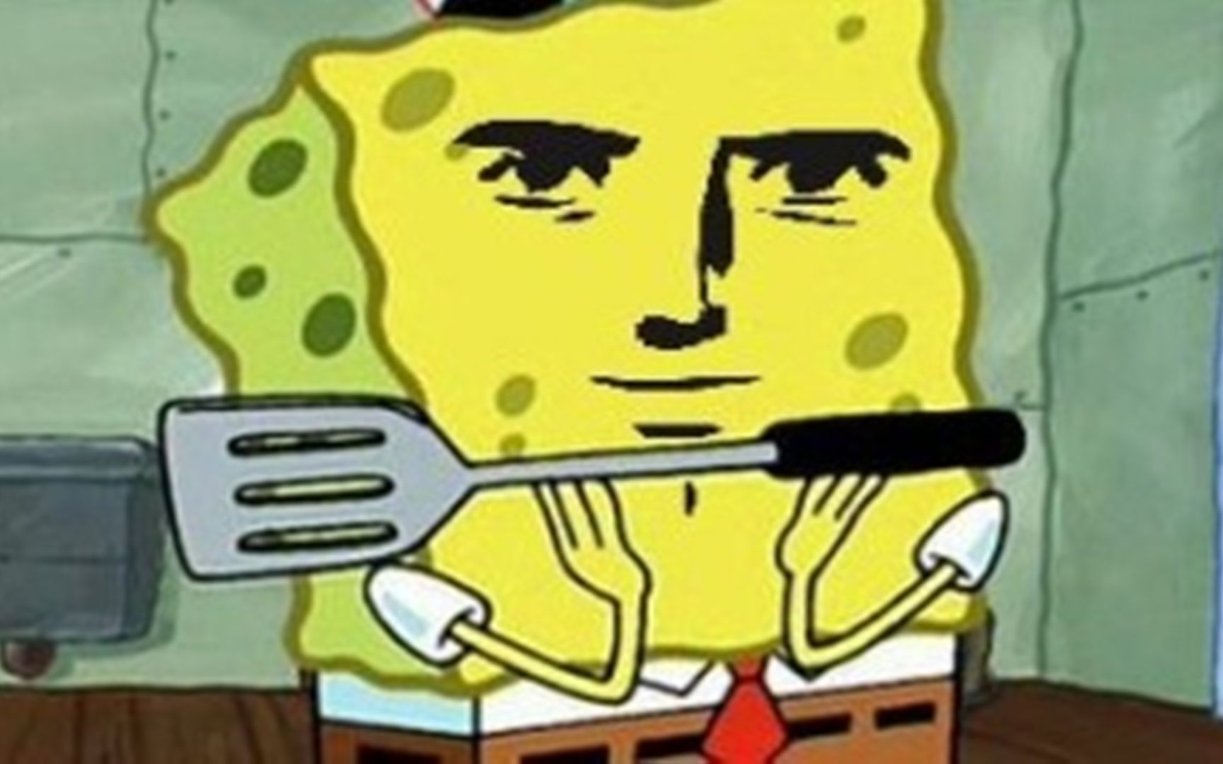 【等待非凡哥】 完全对上口型的鬼畜海绵宝宝!