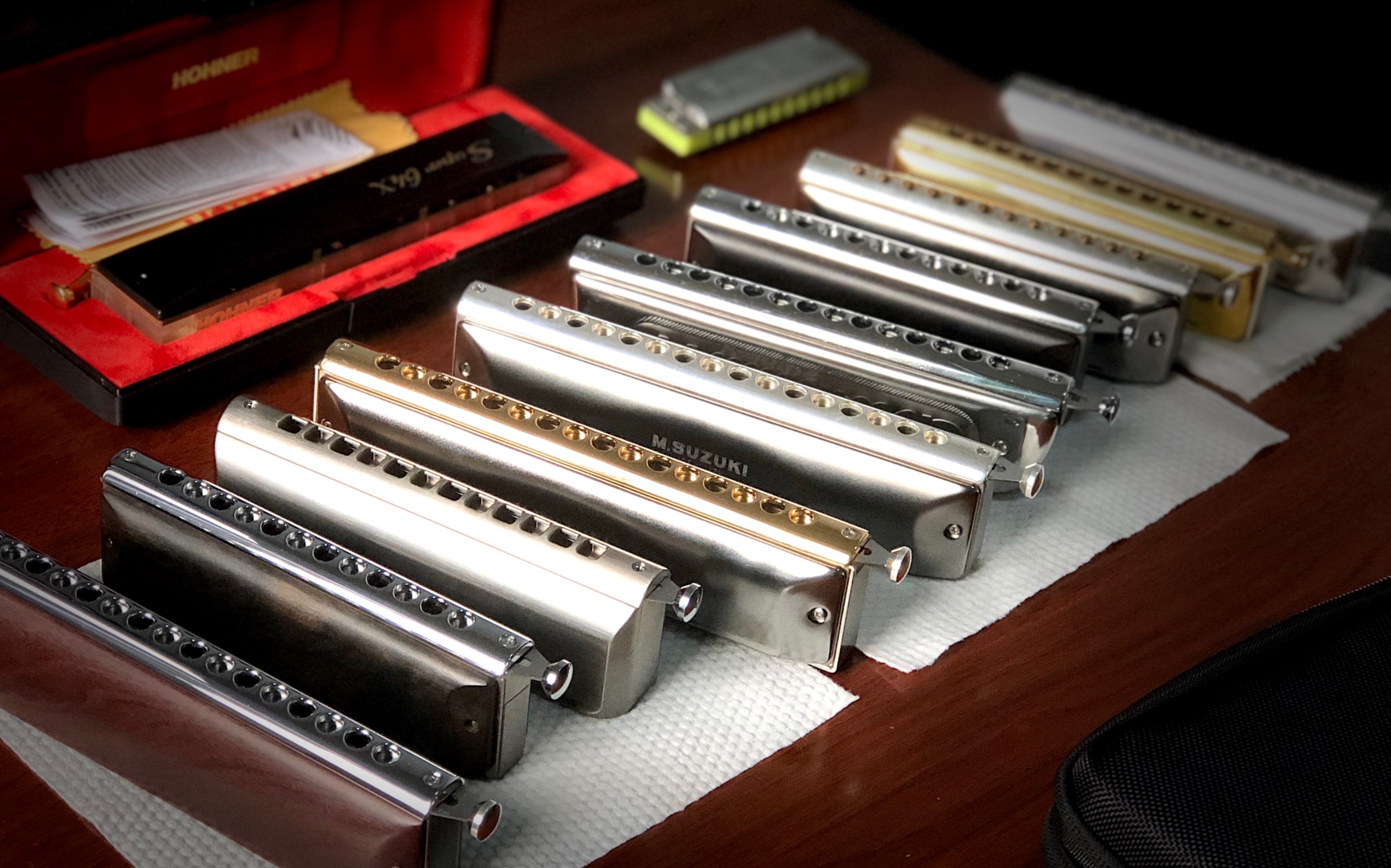 铃木f64,铃木天狼星s64,s48,铃木scx,口琴改制,搭配纯钛琴格与全钛