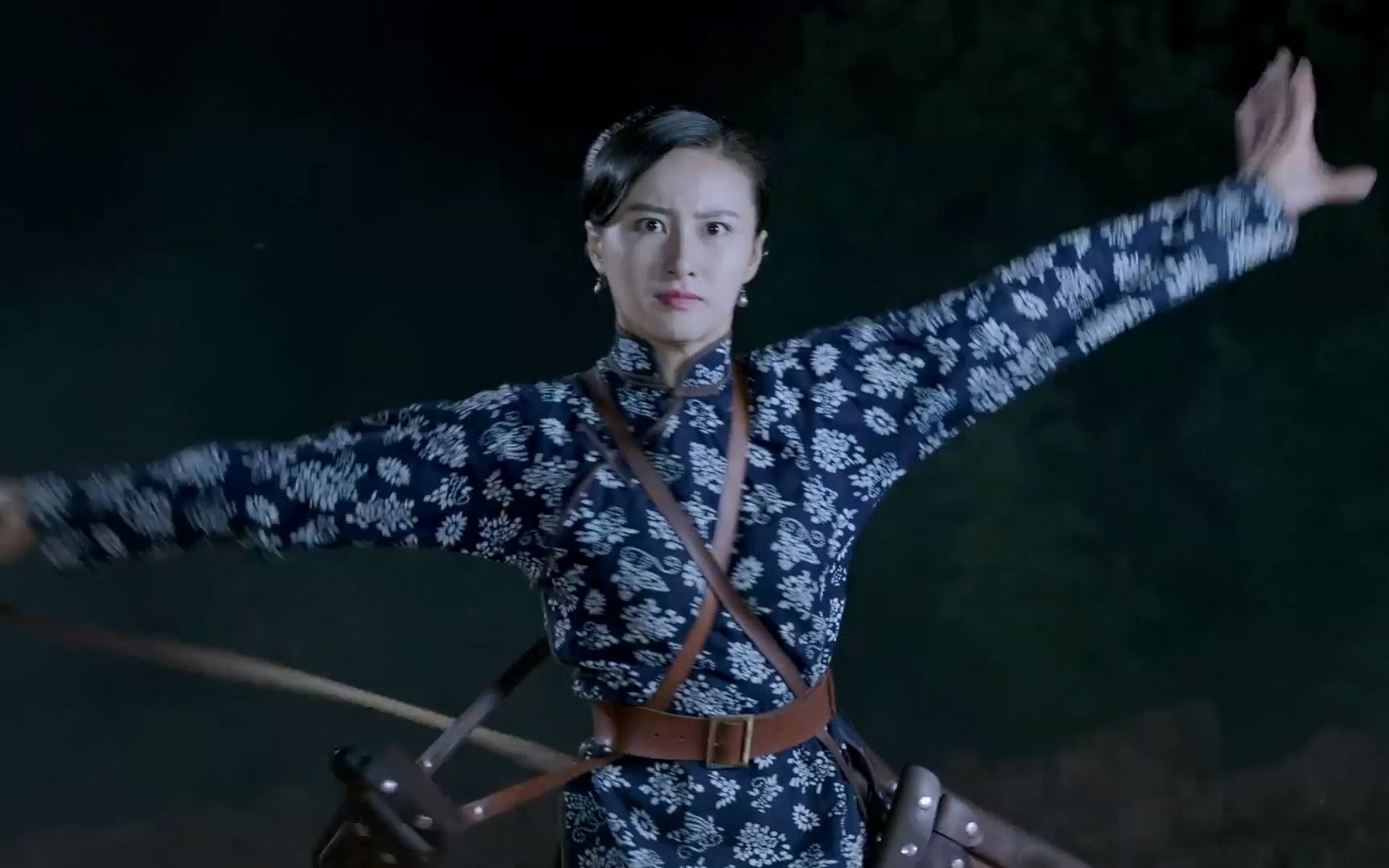 再造之恩:玉荷追击李维孔,单打独斗,李维孔坠崖而亡