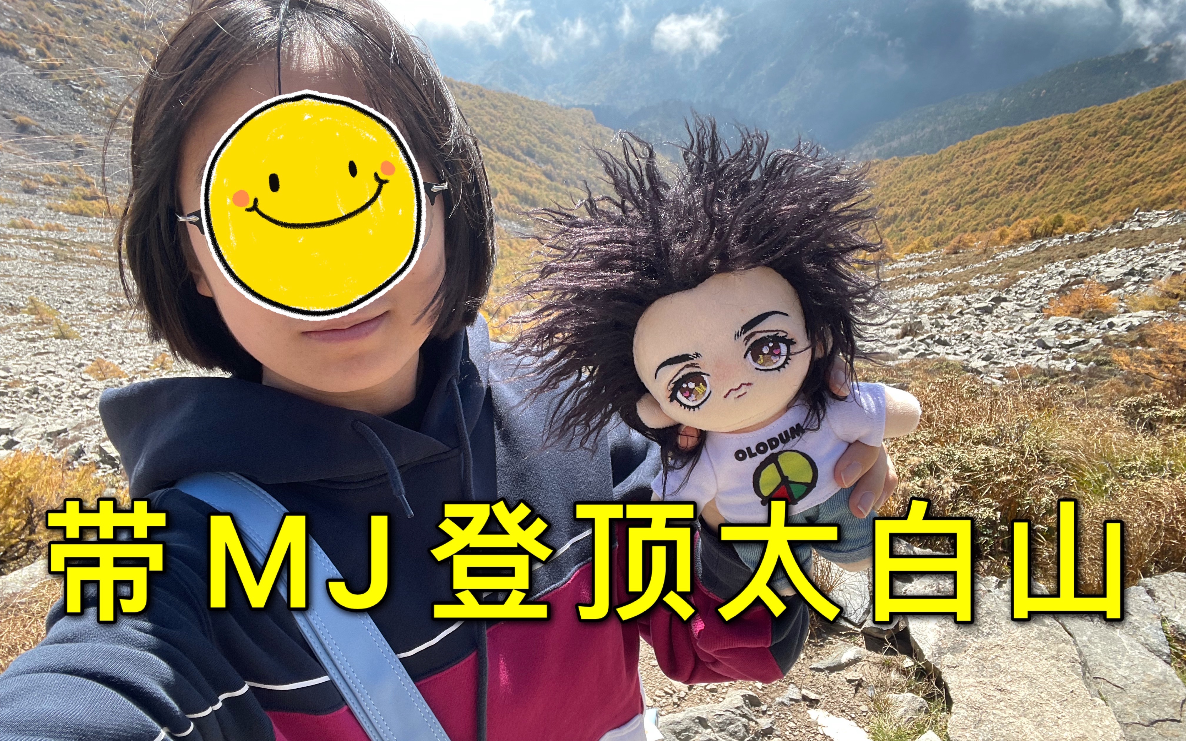 【迈克尔杰克逊】up带迈迈酱和狼崽登顶太白山(遭遇极端天气)哔哩哔哩bilibili