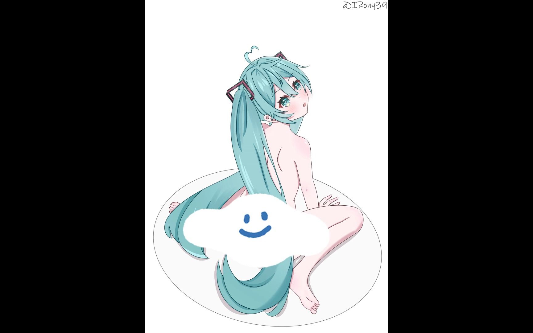 [图]【绘画过程】是一只Miku