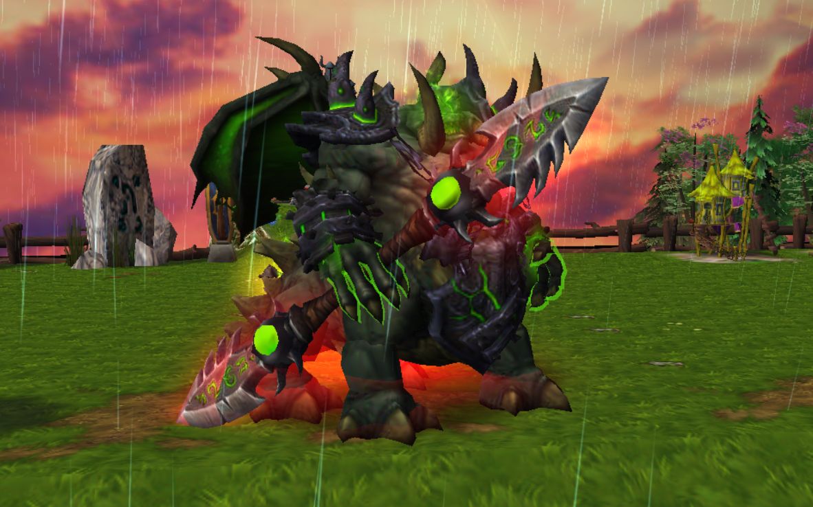 魔兽争霸-玛诺洛斯来了,一个近战力量型的施法者._魔兽争霸