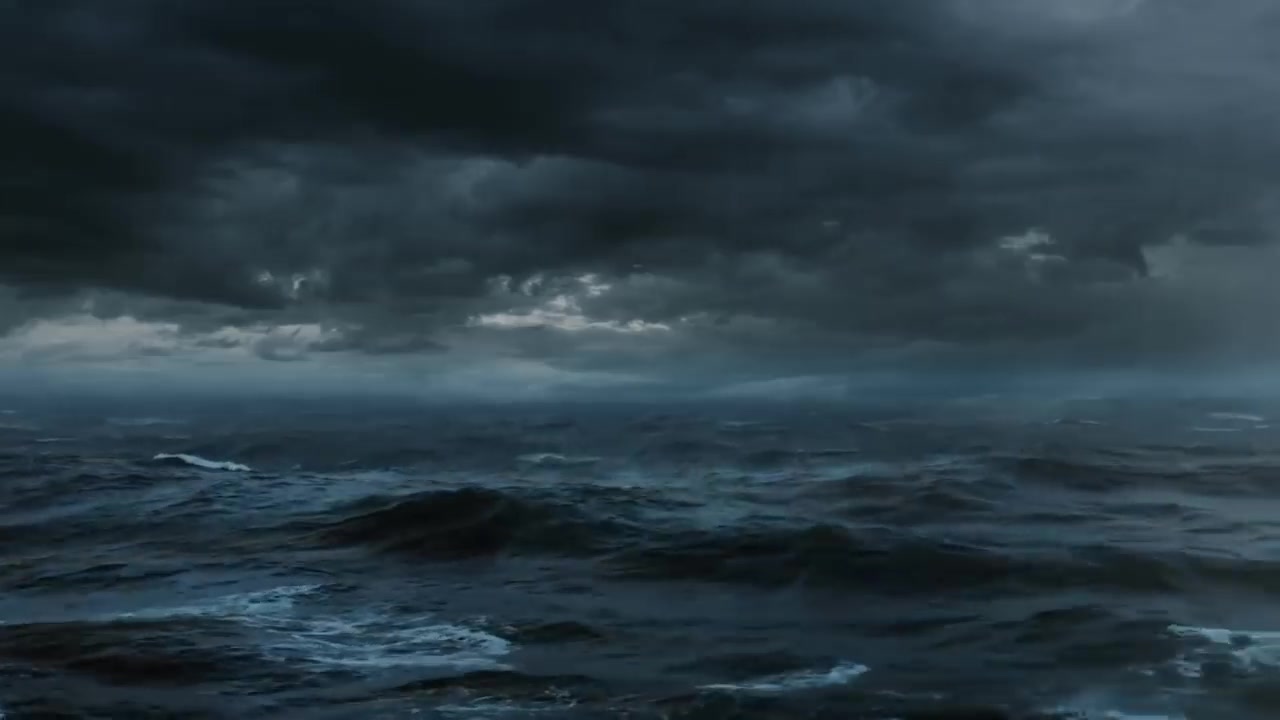 [图]【白噪音】Thunderstorm At Sea Sounds 海上雷雨声 --- 六小时 作业用/助眠用背景音 BGM