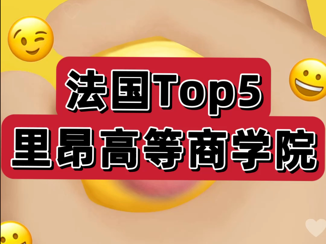 法国TOP5里昂高等商学院~哔哩哔哩bilibili