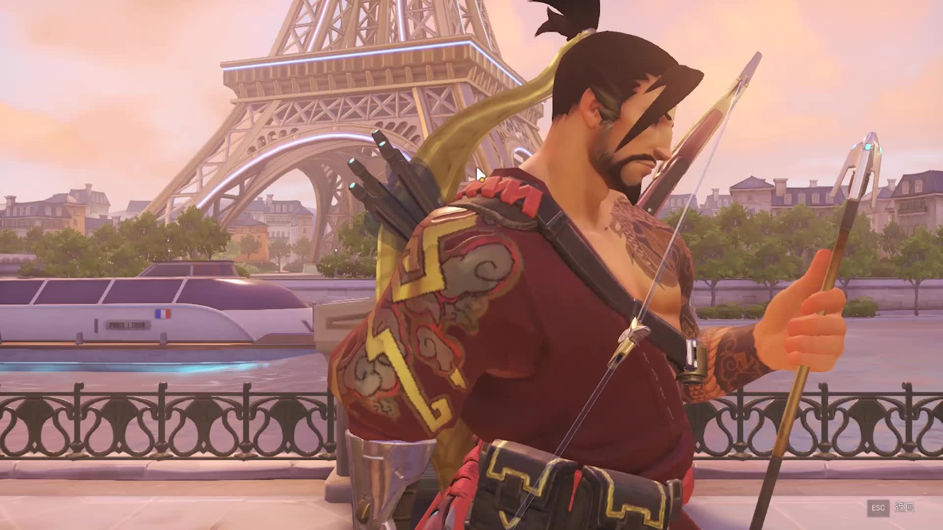 守望先锋半藏(靠缘分射箭,射得好不如接得好)