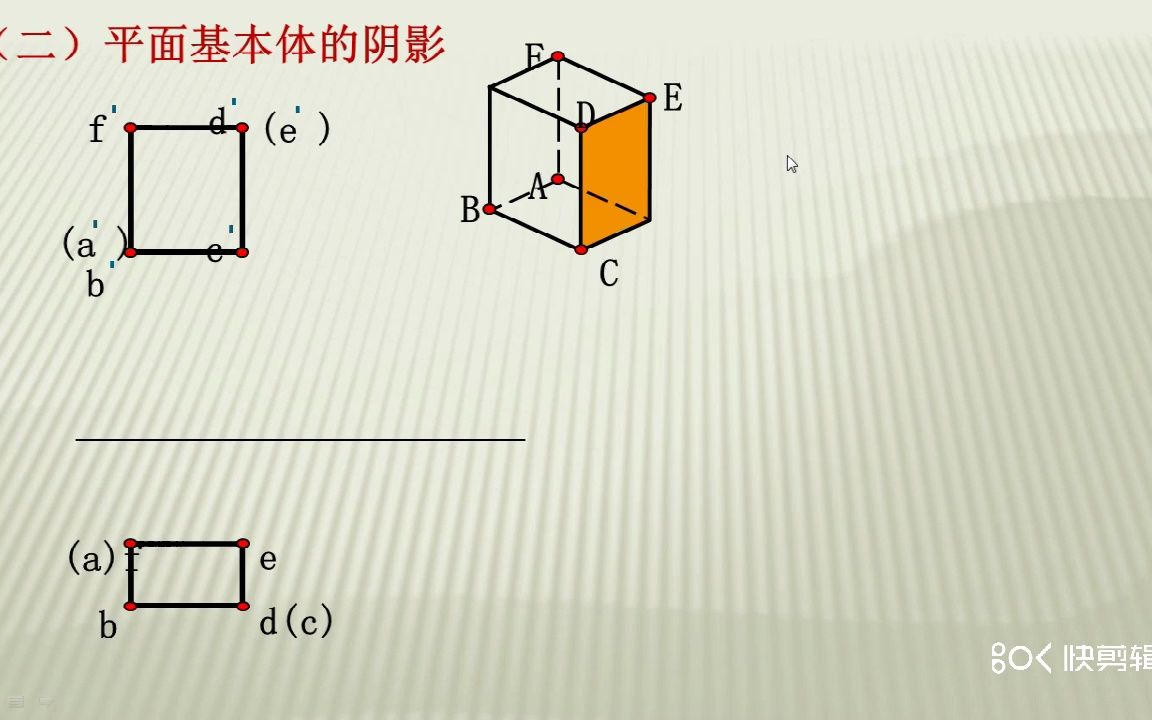 [搬运]10.平面立体阴影作图哔哩哔哩bilibili