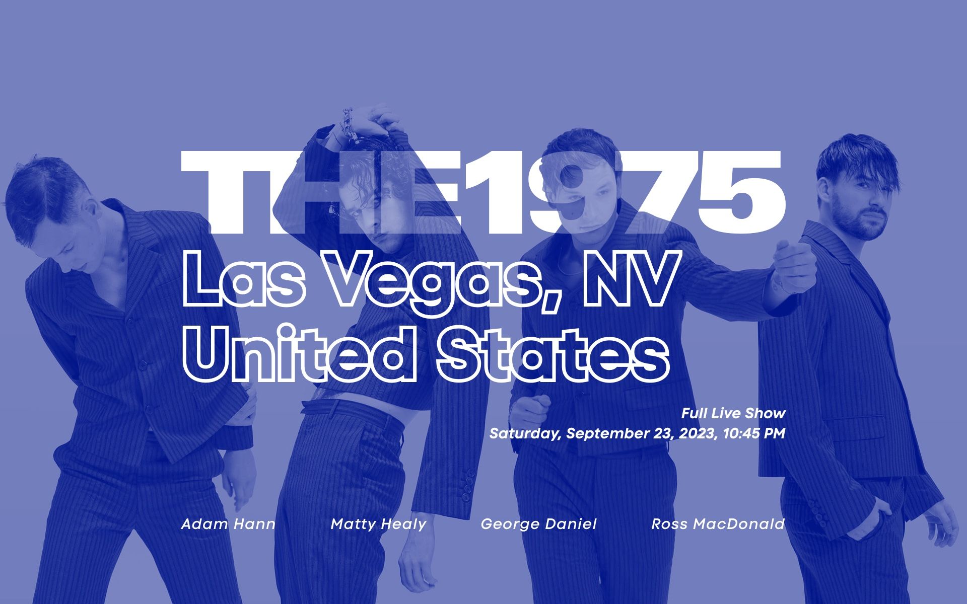 【full live show】the 1975 - live in las vegas, nv, united