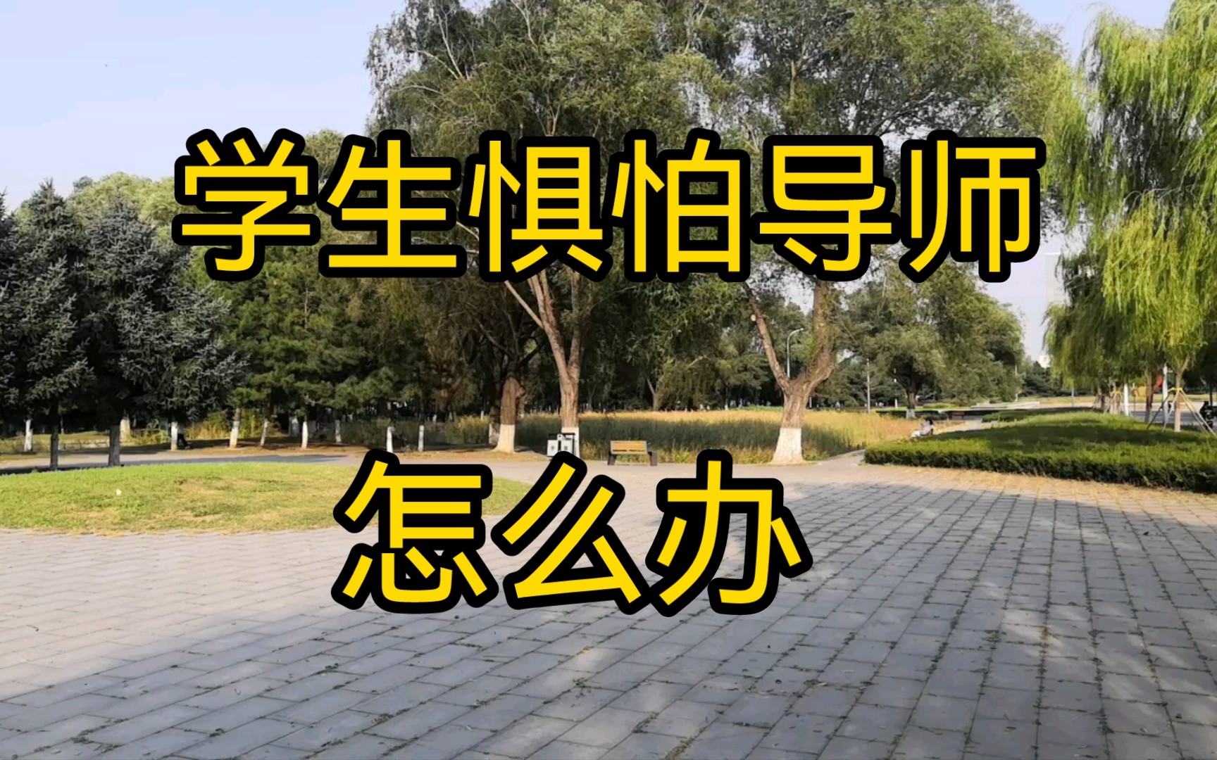 [图]为什么学生都会惧怕导师？师生之间，能成为良师益友吗？