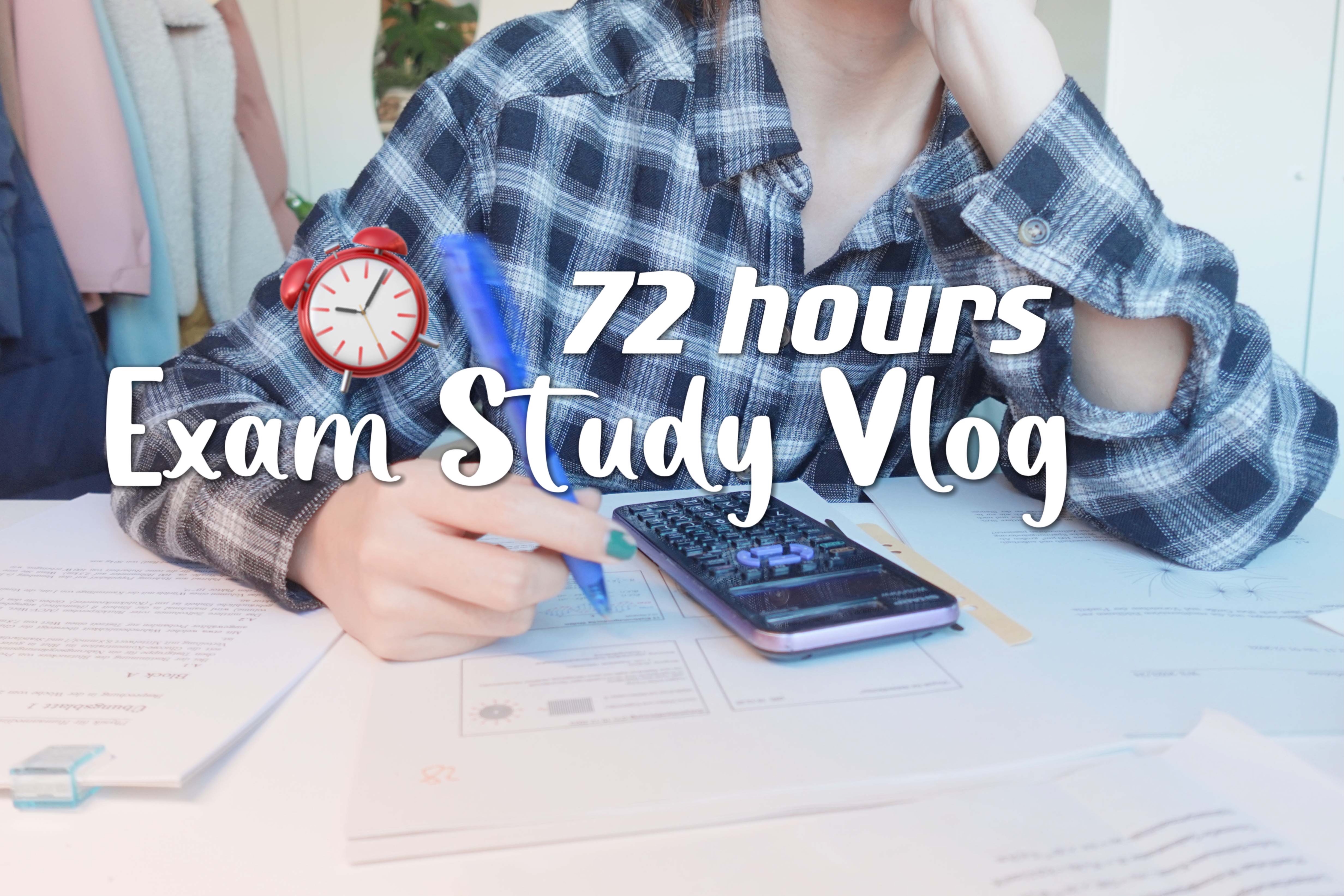 study vlog|德国生物学 |和物理共存亡的三天