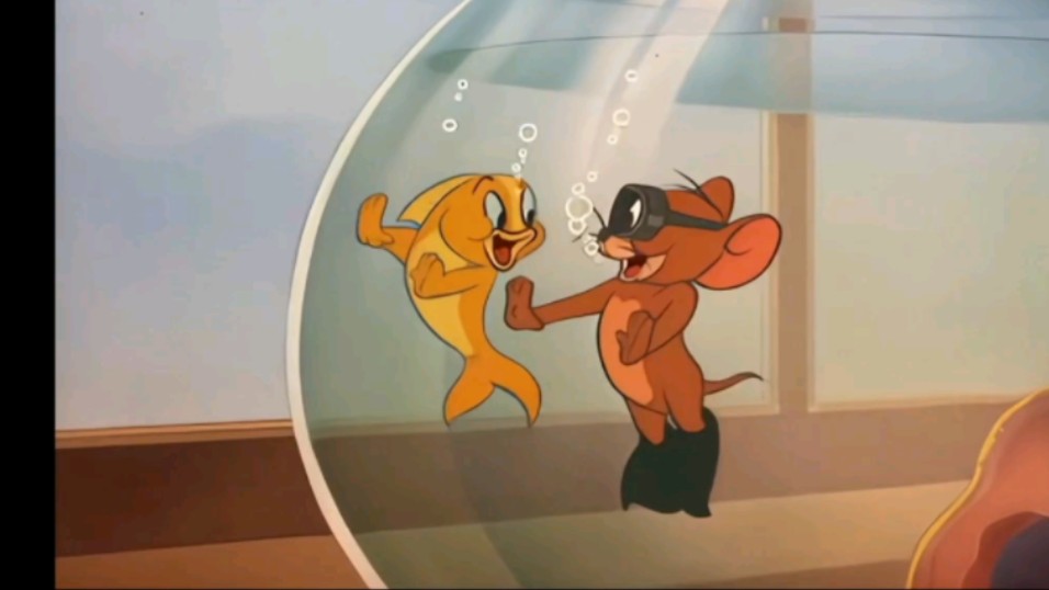 【猫和老鼠】杰瑞和金鱼