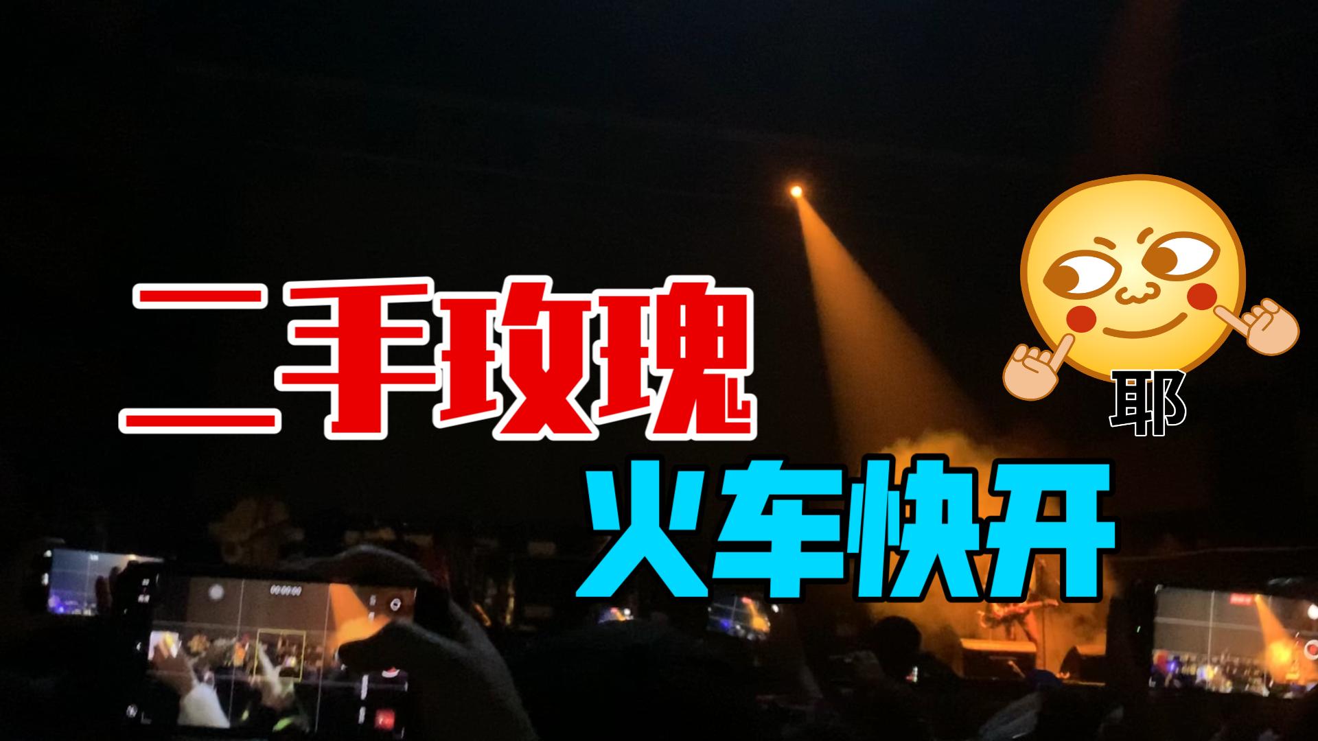 【0414西施音乐节】二手玫瑰-火车快开1 大伙儿真的有在开火车诶