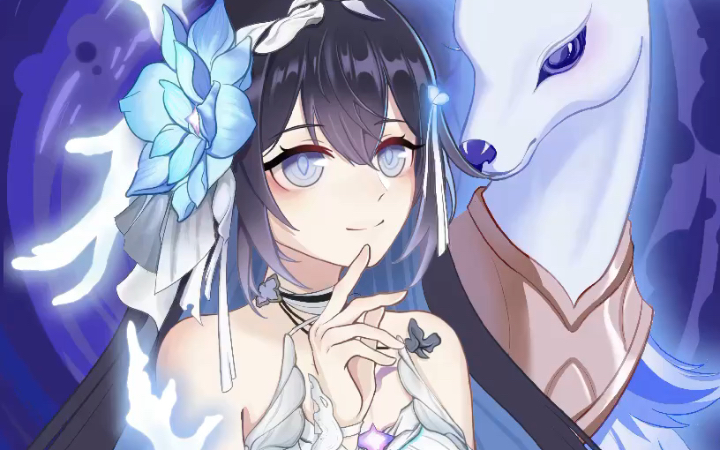 是律者形态的希儿绘制过程!