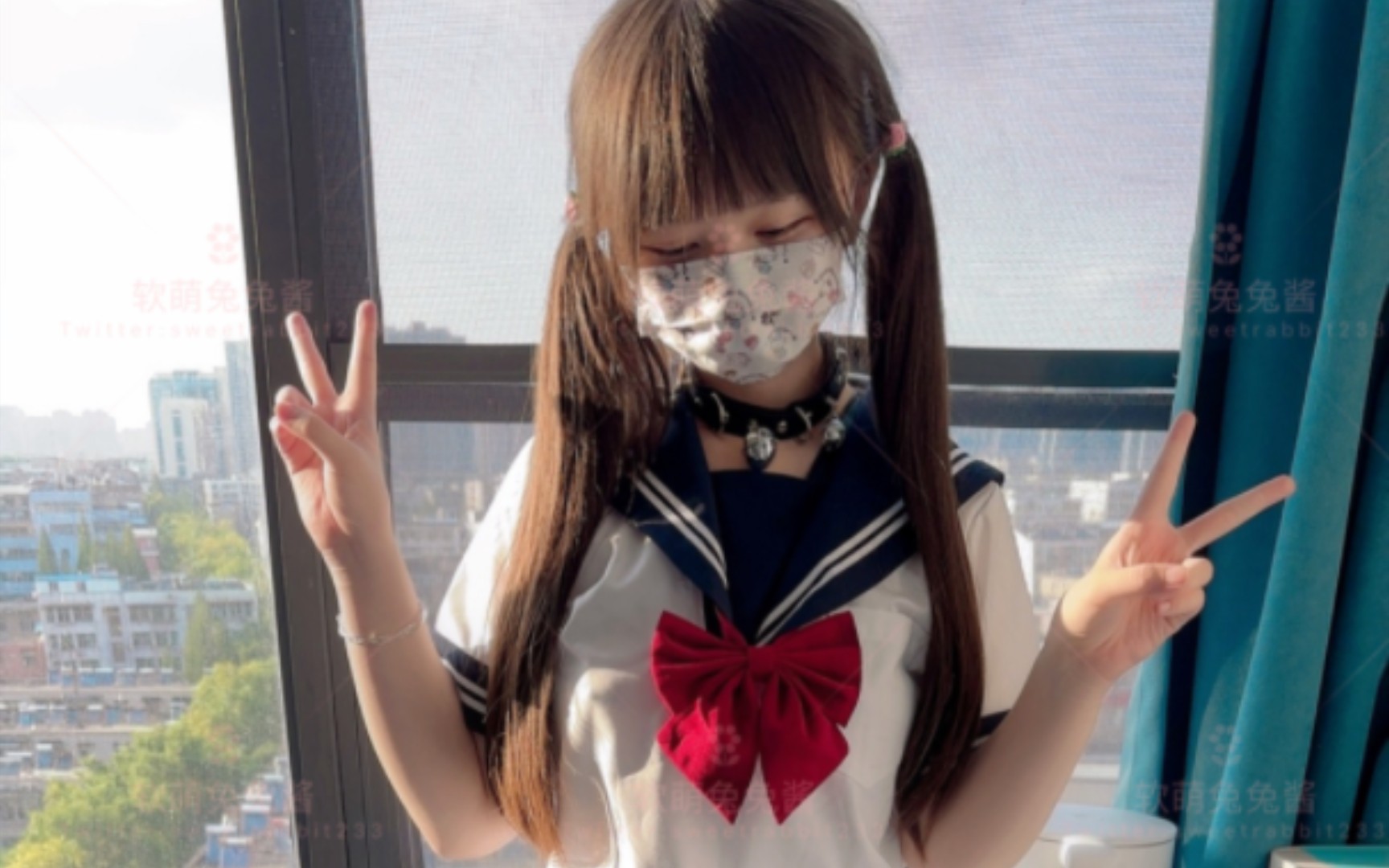 软萌兔兔酱 今天是新鲜出品 超级可爱